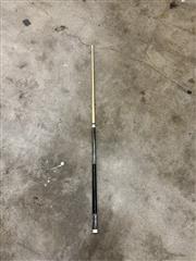 PLAYERS POOL CUE STICK POOL CUE BLACK/WHITE